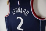 NBA 2 Leonard Los Angeles Clippers 2024-25 Maillot Marine